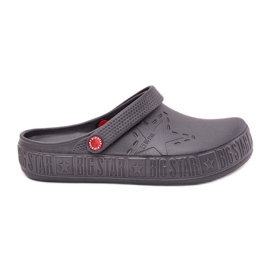 Men's light flip -flops clogs big star ii175007 gray grey Men's light flip -flops clogs big star ii175007 gray grey