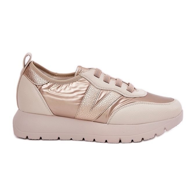 Vinceza Women's sports shoes on the Vincez platform 58510 zlotys golden Vinceza Women's sports shoes on the Vincez platform 58510 zlotys golden