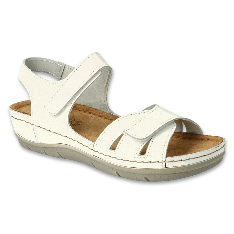 Dr.orto Befado Women's Leather Sandals 158D003 White Dr.orto Befado Women's Leather Sandals 158D003 White
