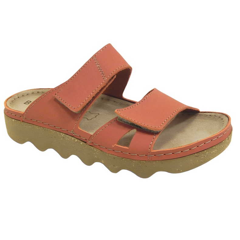 Befado Women's Leather Slippers 158D273 Brown