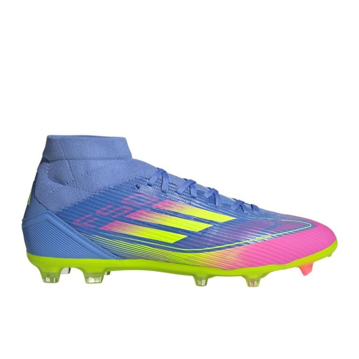 Adidas F50 League FG/Mg MID JI0436 football shoes blue