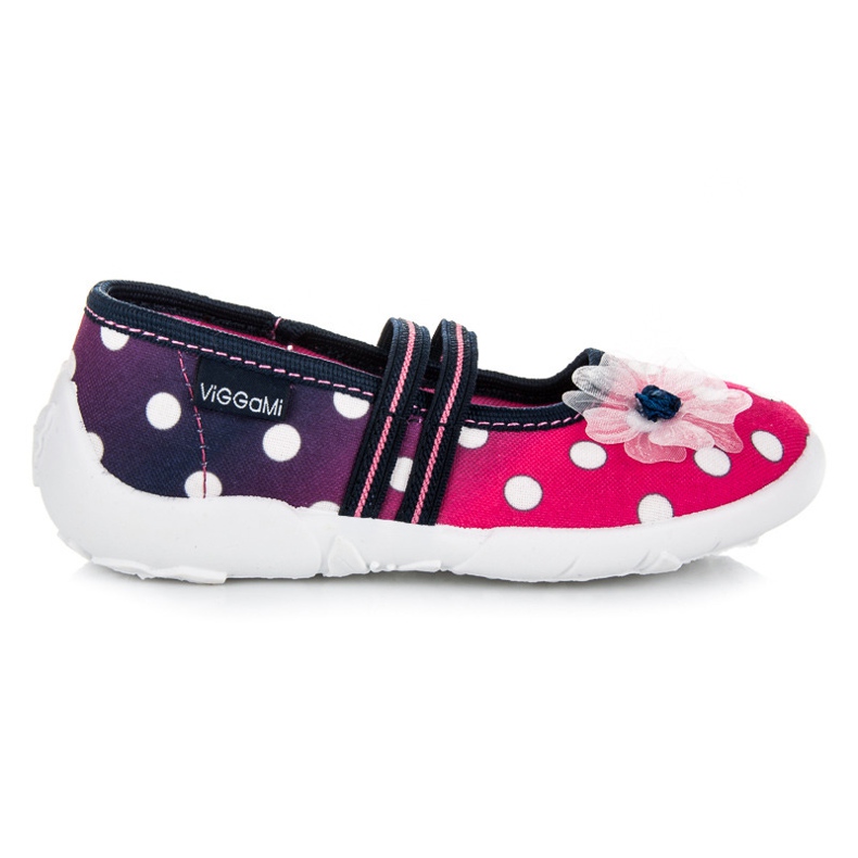 Viggami Home shoes with polka dots multicolored