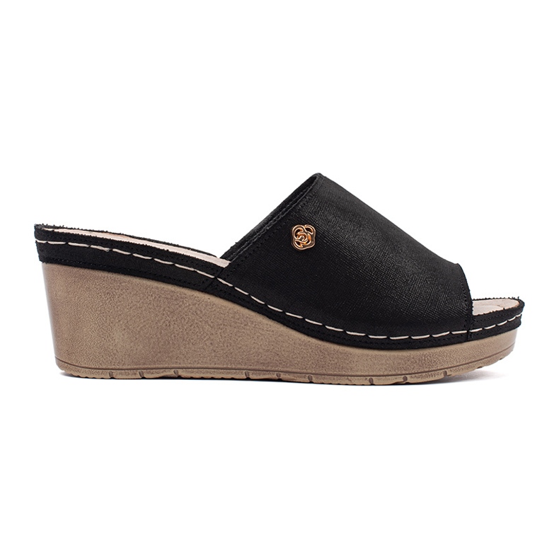 Goodin Black women's wedges
