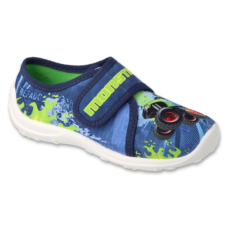 Befado children's slippers 660x152 blue car application