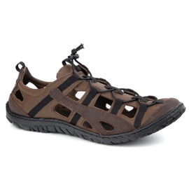 Olivier Men's leather bicycle shoes 262kz brown Olivier Men's leather bicycle shoes 262kz brown