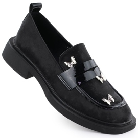 Women's shoes lords with butterflies black potocki sz12650 Women's shoes lords with butterflies black potocki sz12650