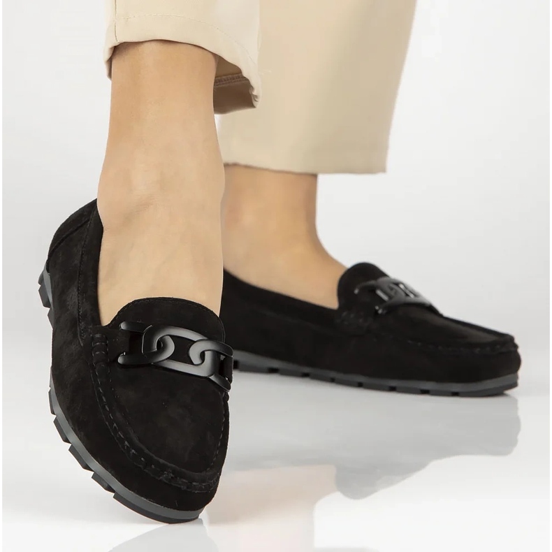Filippo dp3630/25 leather loafers BK black
