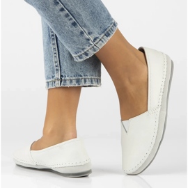 Filippo DP031/25 leather loafers white Filippo DP031/25 leather loafers white