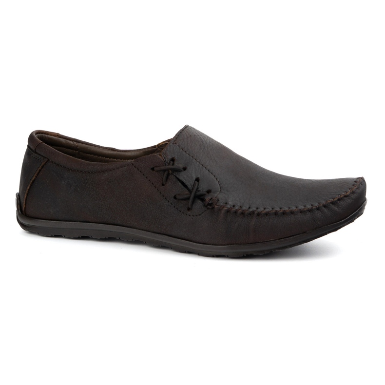 Olivier Men's shoes leather loafers inserted 306kz brown Olivier Men's shoes leather loafers inserted 306kz brown