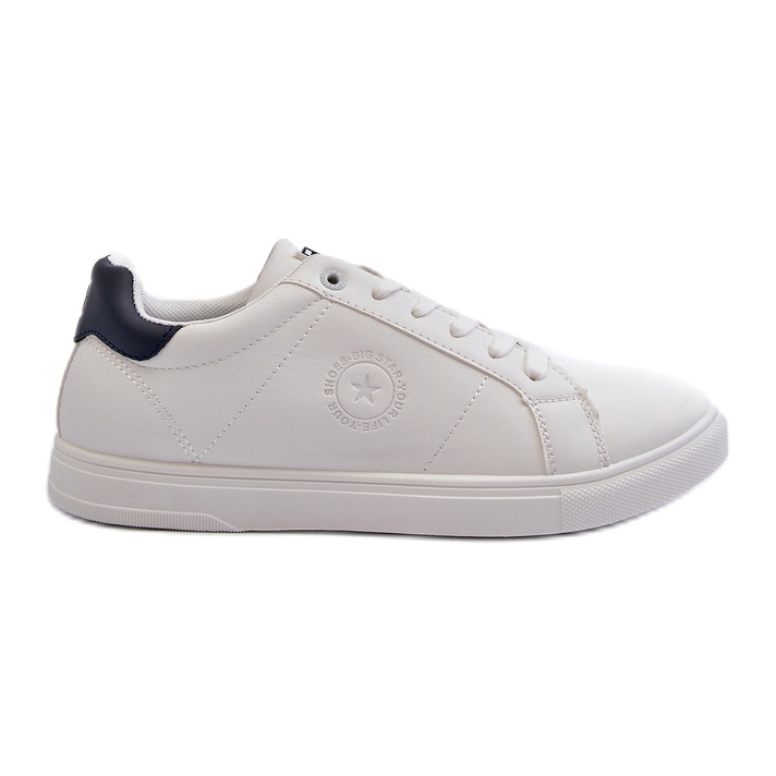 Men's Low Sneakers Eco Leather Big Star NN174282 White