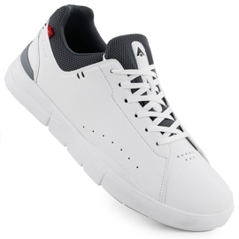 Men's leather sports shoes white mcarthur mc19