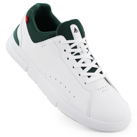 Men's leather sports shoes white mcarthur mc19