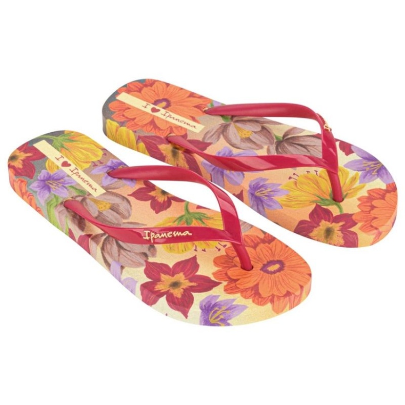 Ipanema flip -flops Verao Tropical Fem 27197 BB263 red