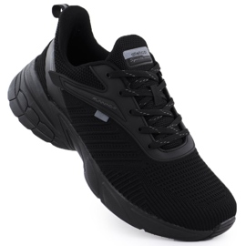 Men's sports shoes black atletico vb17566