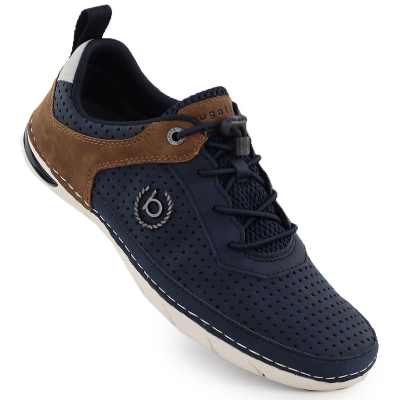 Men's sports shoes casual navy blue Bugatti 21-ASG03-5000 Men's sports shoes casual navy blue Bugatti 21-ASG03-5000