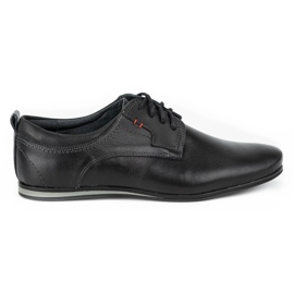 Olivier Men's leather shoes 731 black Olivier Men's leather shoes 731 black