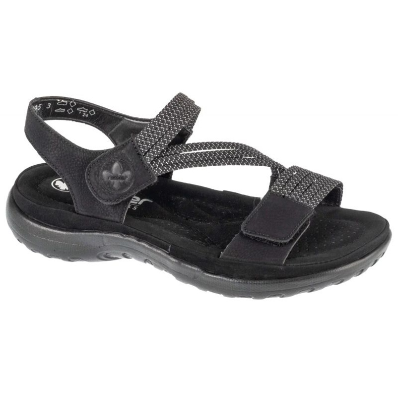Rieker Sandals 64870-00 sandals black