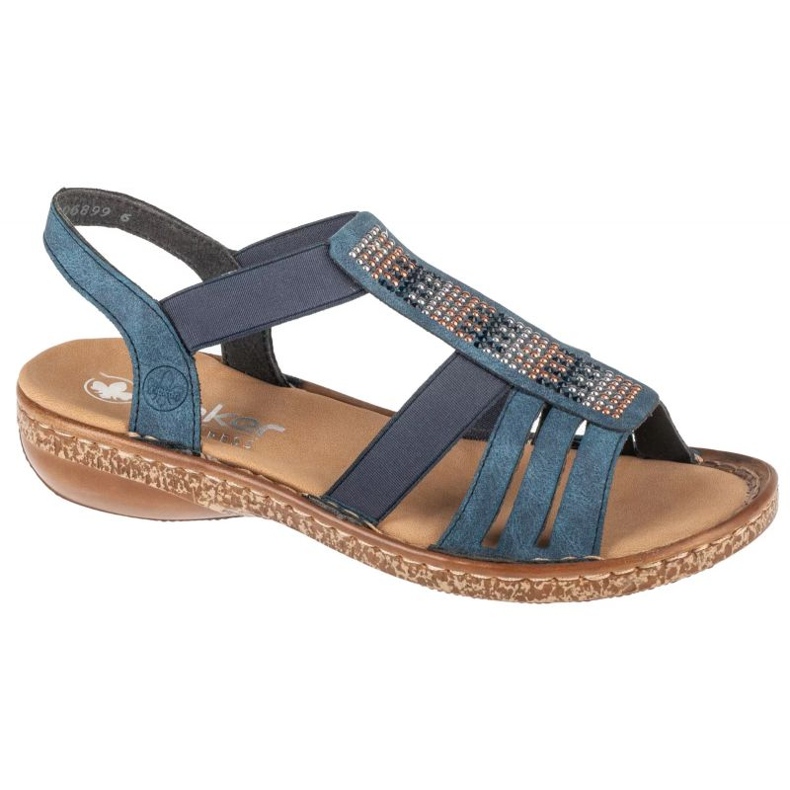 Rieker Sandals 628G7-14 sandals blue Rieker Sandals 628G7-14 sandals blue