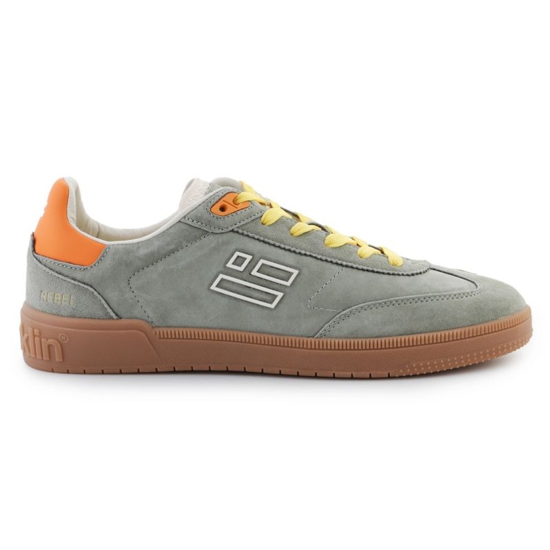 D.Franklin Rebel Basic Flag DFSH387005-khak shoes grey