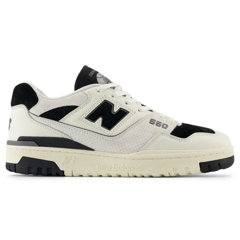 New Balance Unisex BB550LEG Shoes White and Black New Balance Unisex BB550LEG Shoes White and Black