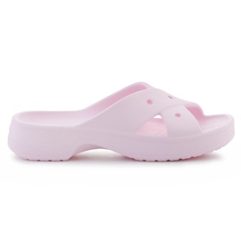 Crocs Classic Womens Cross Strap flip flops 210840-6zw pink Crocs Classic Womens Cross Strap flip flops 210840-6zw pink