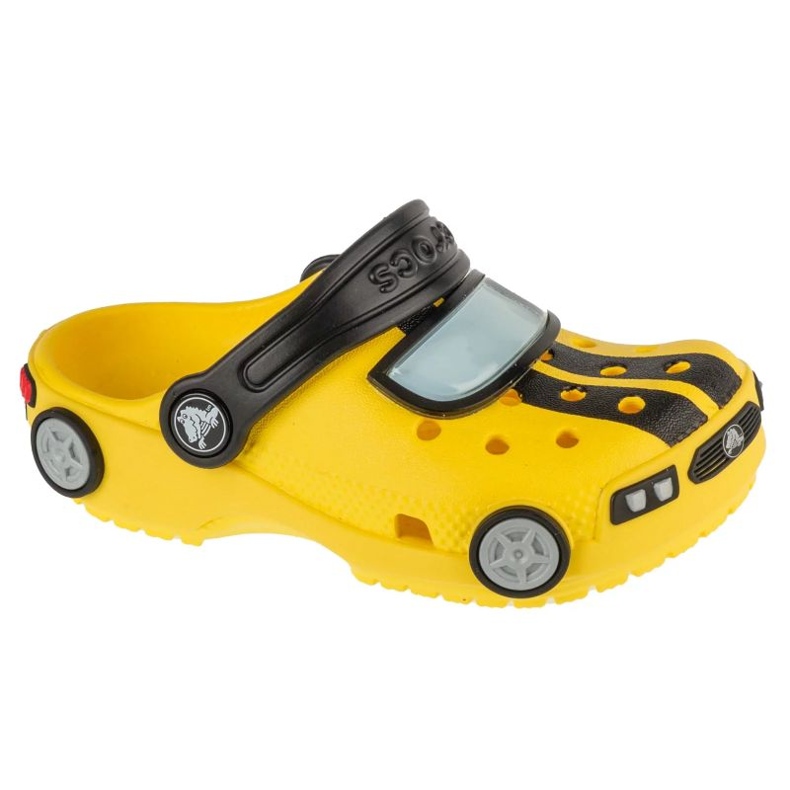 Crocs classic flip flops IAM RACE CAR CLOG T 210991-77J yellow Crocs classic flip flops IAM RACE CAR CLOG T 210991-77J yellow