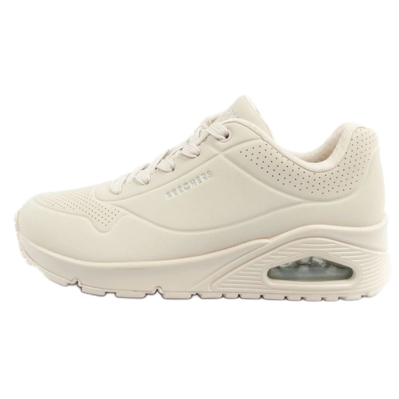 Skechers Uno 73690/OWHT shoes beige Skechers Uno 73690/OWHT shoes beige