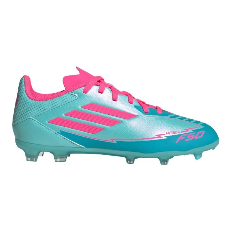 Adidas F50 League FG/MG Messi IH0931 football shoes blue Adidas F50 League FG/MG Messi IH0931 football shoes blue
