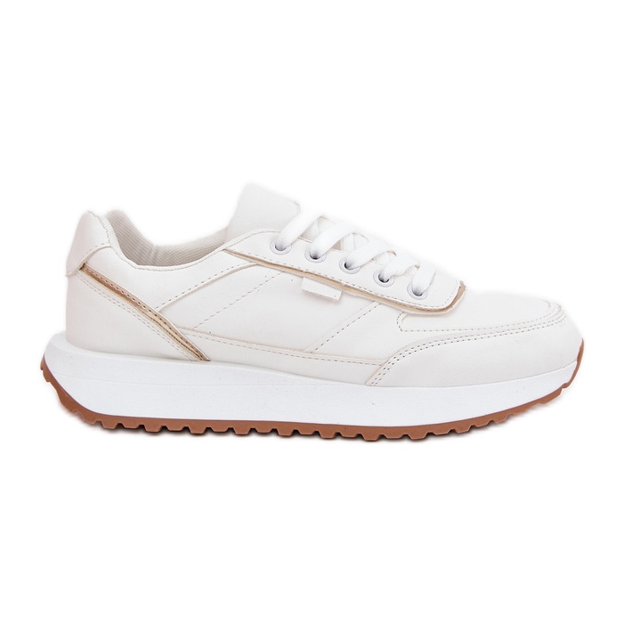 Women's sports shoes on white platform Women's sports shoes on white platform