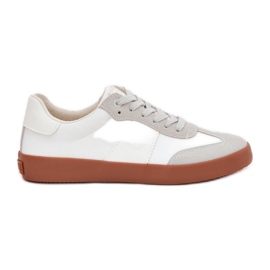 Women's sneakers big star rr274371 white-gray Women's sneakers big star rr274371 white-gray