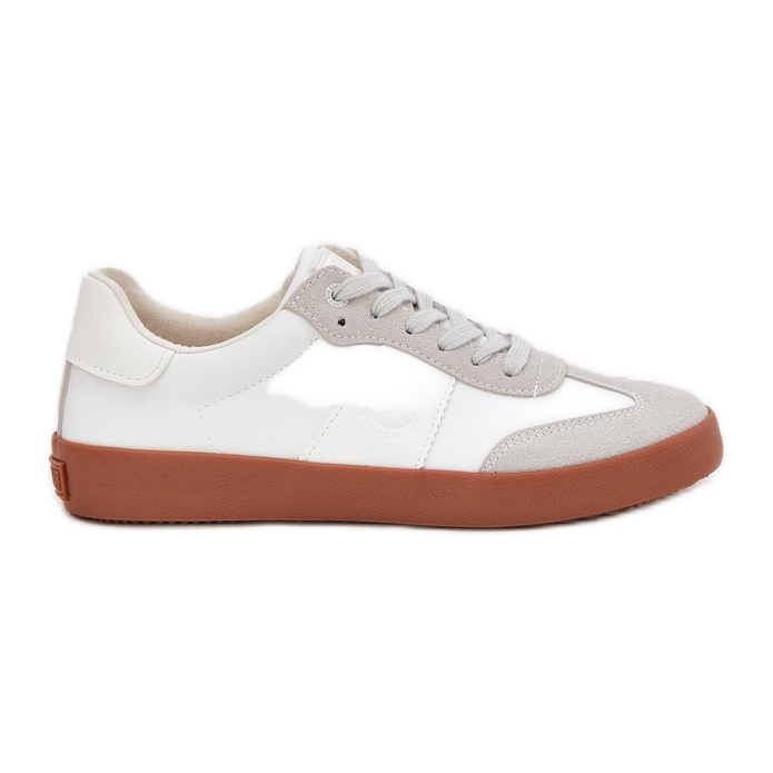 Women's sneakers big star rr274371 white-gray