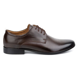 Olivier Men's shoes formal leather 271t9lu dark brown