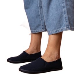 Women's granate slipped sneakers blue