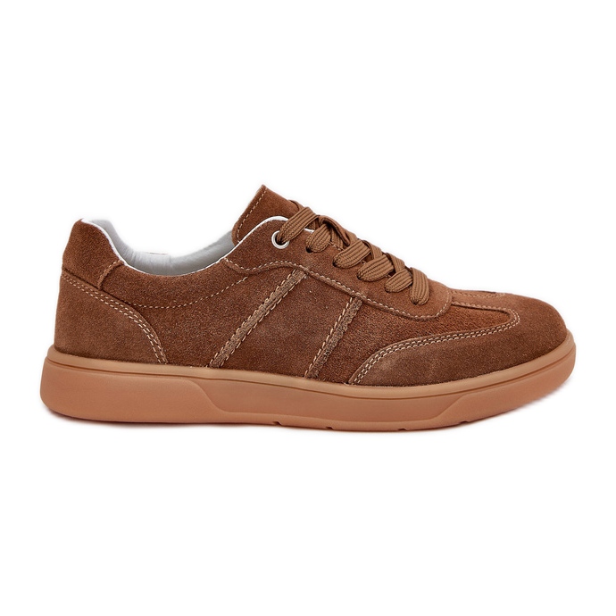 Evento Suede low women's brown sneakers Evento Suede low women's brown sneakers