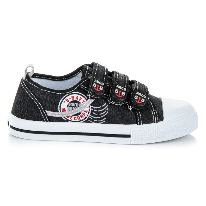 American Club Denim Sneakers black