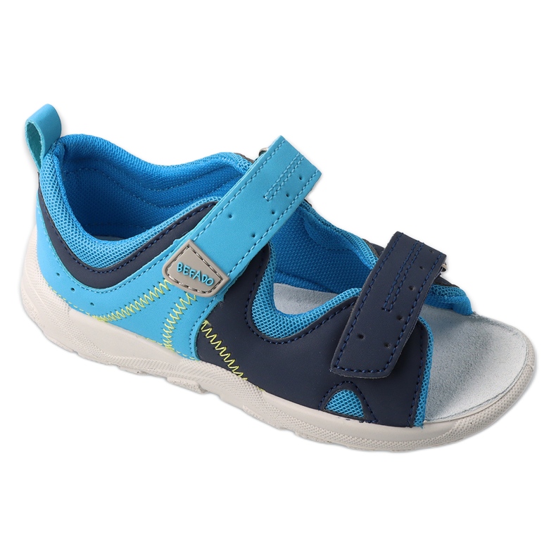 Befado children's shoes leather insert 721x021 blue