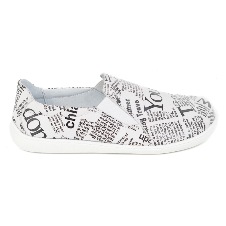 Pollonus Barefoot leather women white