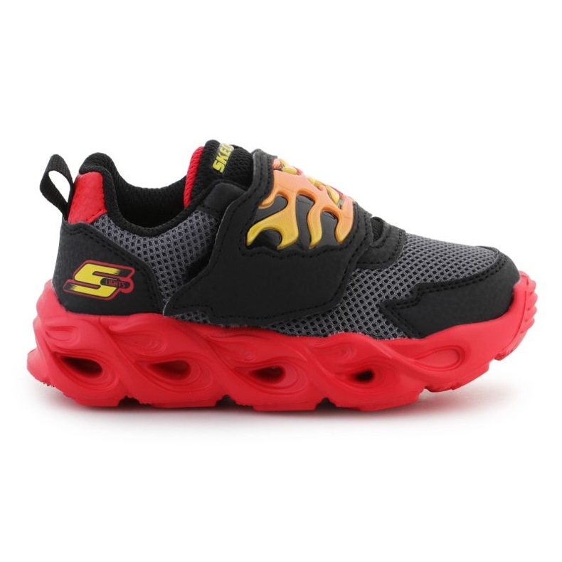Skechers Thermo Flash Flame Flow 400104N-BKRD shoes black