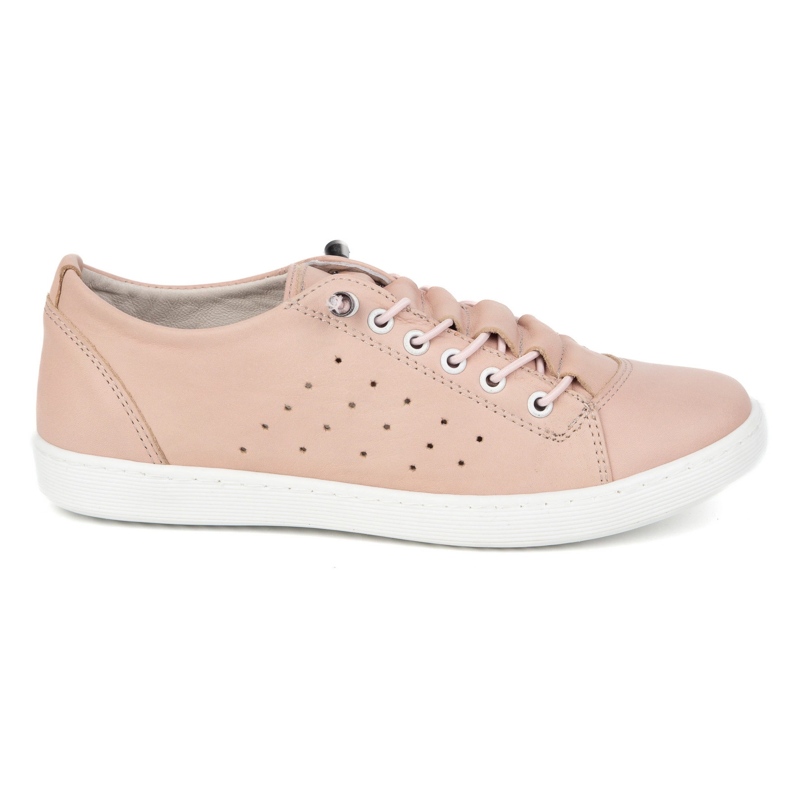 Vriston Women's leather shoes 081 powder pink Vriston Women's leather shoes 081 powder pink