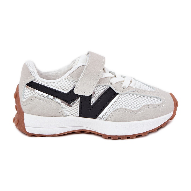 Children's Velcro Sneakers, Gray grey