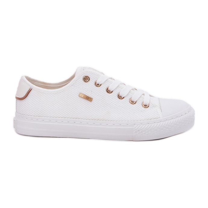 Women's material sneakers big star rr274766 white Women's material sneakers big star rr274766 white
