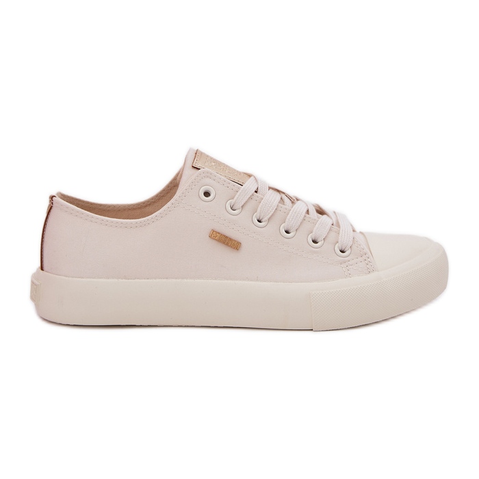 Women's material sneakers big star rr274768 beige