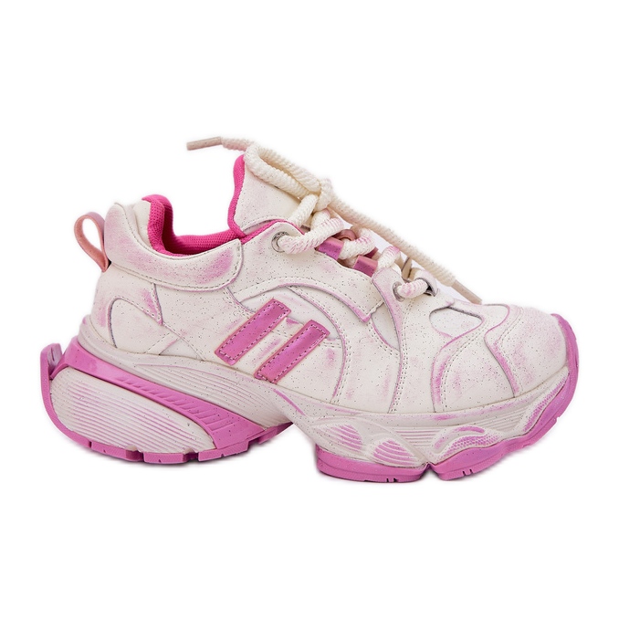 Women's leather sneakers goe rr2n4038 pink Women's leather sneakers goe rr2n4038 pink