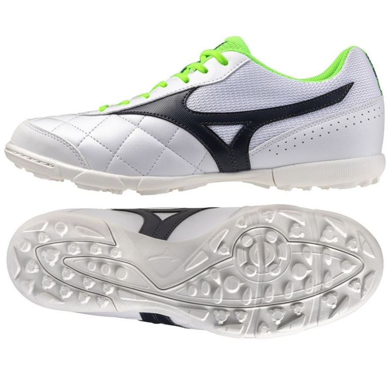 Football shoes mizuno Morelia Sala Club TF Q1GB251610 white Football shoes mizuno Morelia Sala Club TF Q1GB251610 white