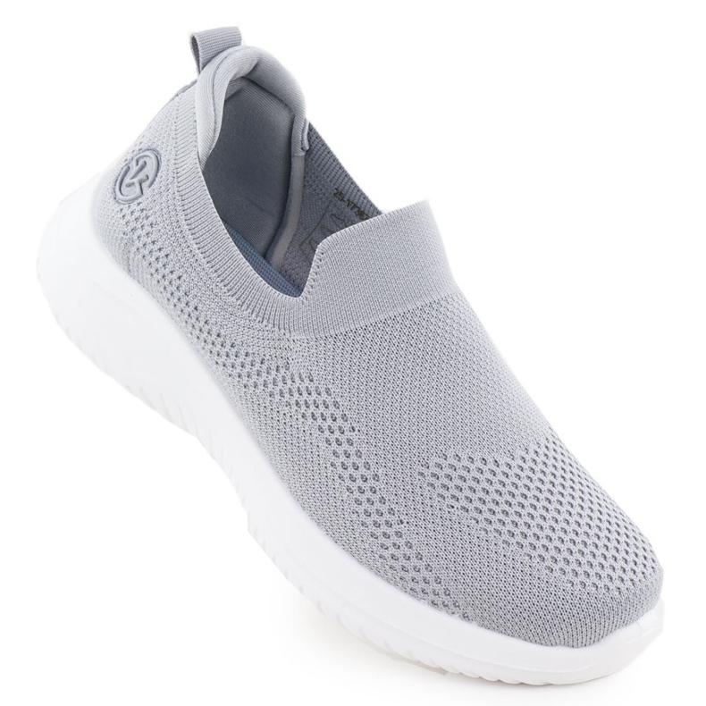 Women's sports shoes slipped gray vinceza 17367 grey