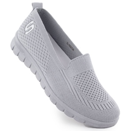 Women's sports shoes slipped gray potocki 16327 grey