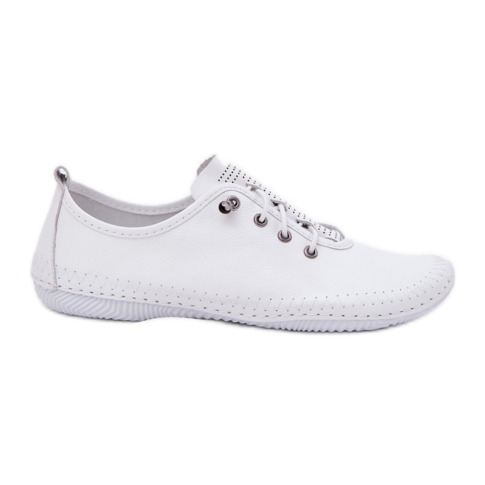 Women's leather shoes Artiker 54C0838 White Women's leather shoes Artiker 54C0838 White