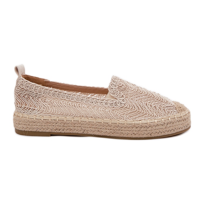 Women's espadrilles on the Vinceza 17392 beige platform Women's espadrilles on the Vinceza 17392 beige platform