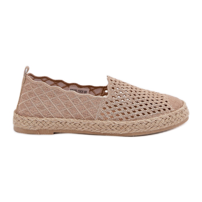 Women's espadrilles with Vinceza 13625 beige braid Women's espadrilles with Vinceza 13625 beige braid