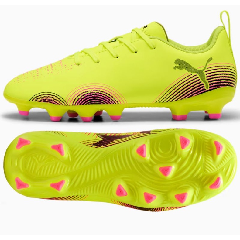 Puma Future 8 Play FG/AG 108144-03 football shoes yellow Puma Future 8 Play FG/AG 108144-03 football shoes yellow